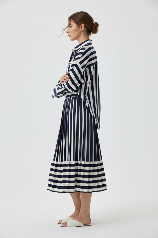 Stripe Matching Set - Side view