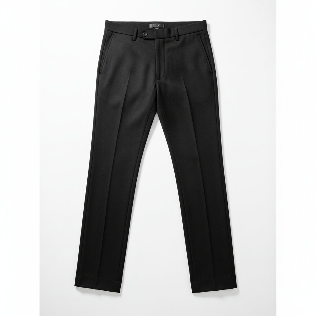 Celero Slim Tailored Trousers – Black