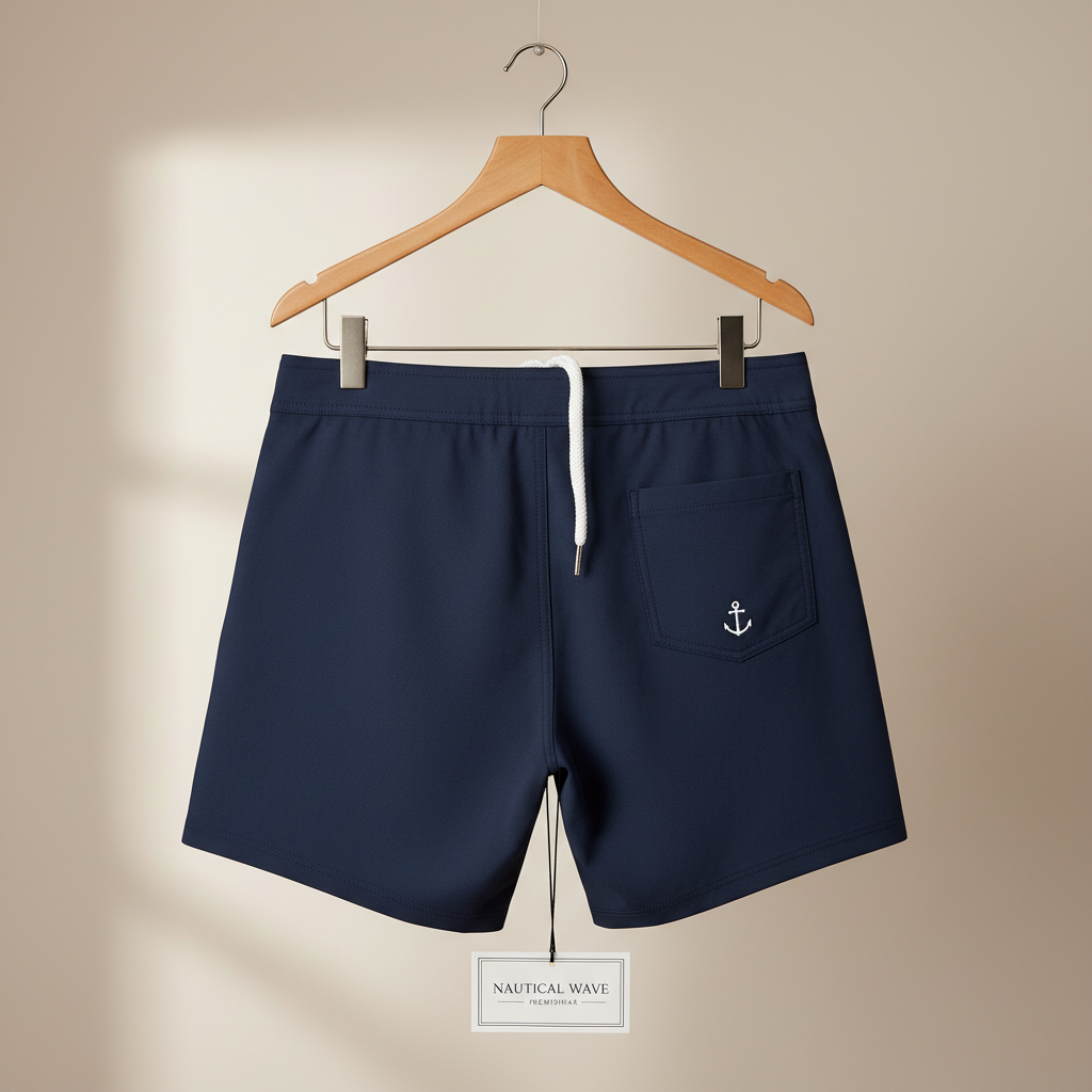 Celero Solid Swim Shorts hanger