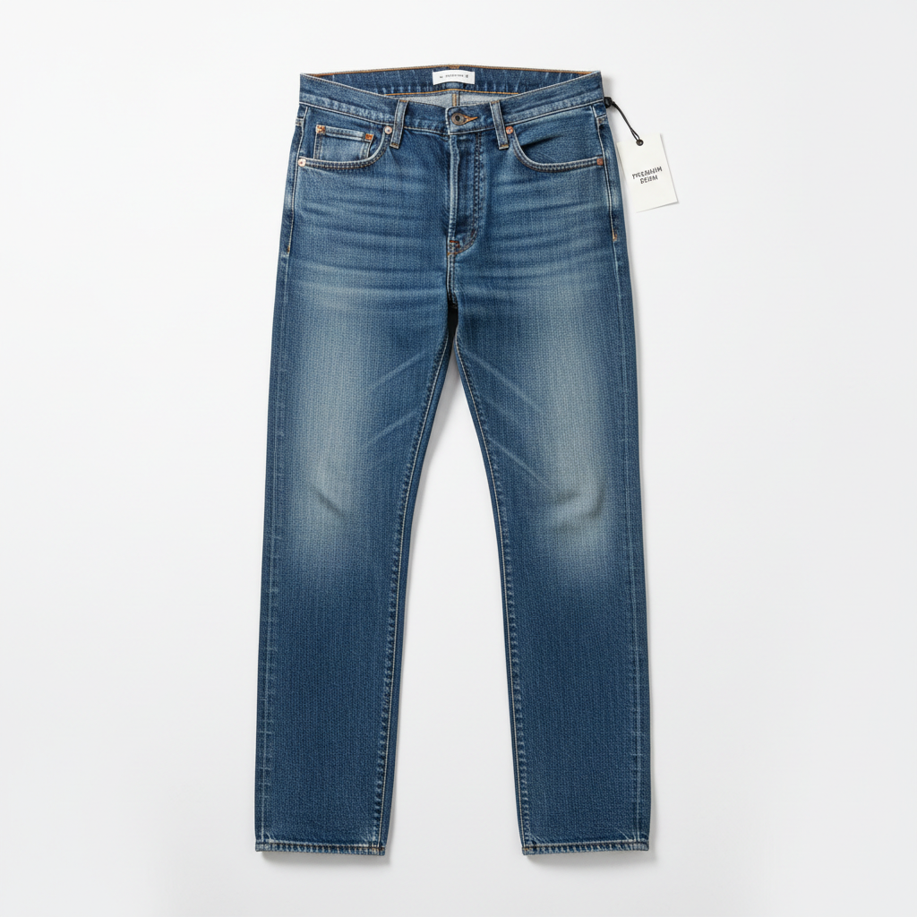 Celero Relaxed Fit Denim Jeans – Mid Blue