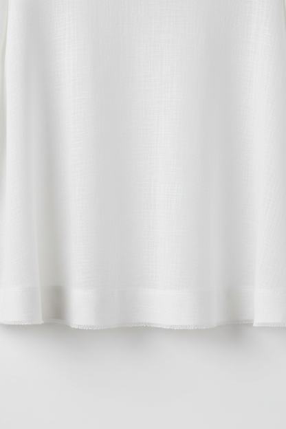 Breezy Linen Top - Detail