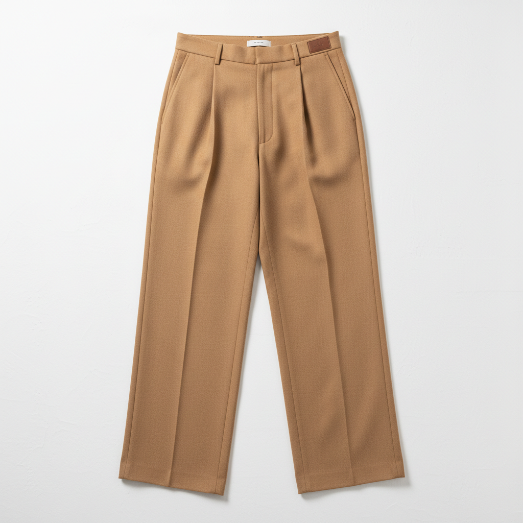 Celero Wide Leg Relaxed Trousers – Camel