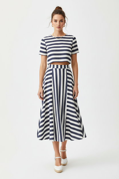 Stripe Matching Set - Front view