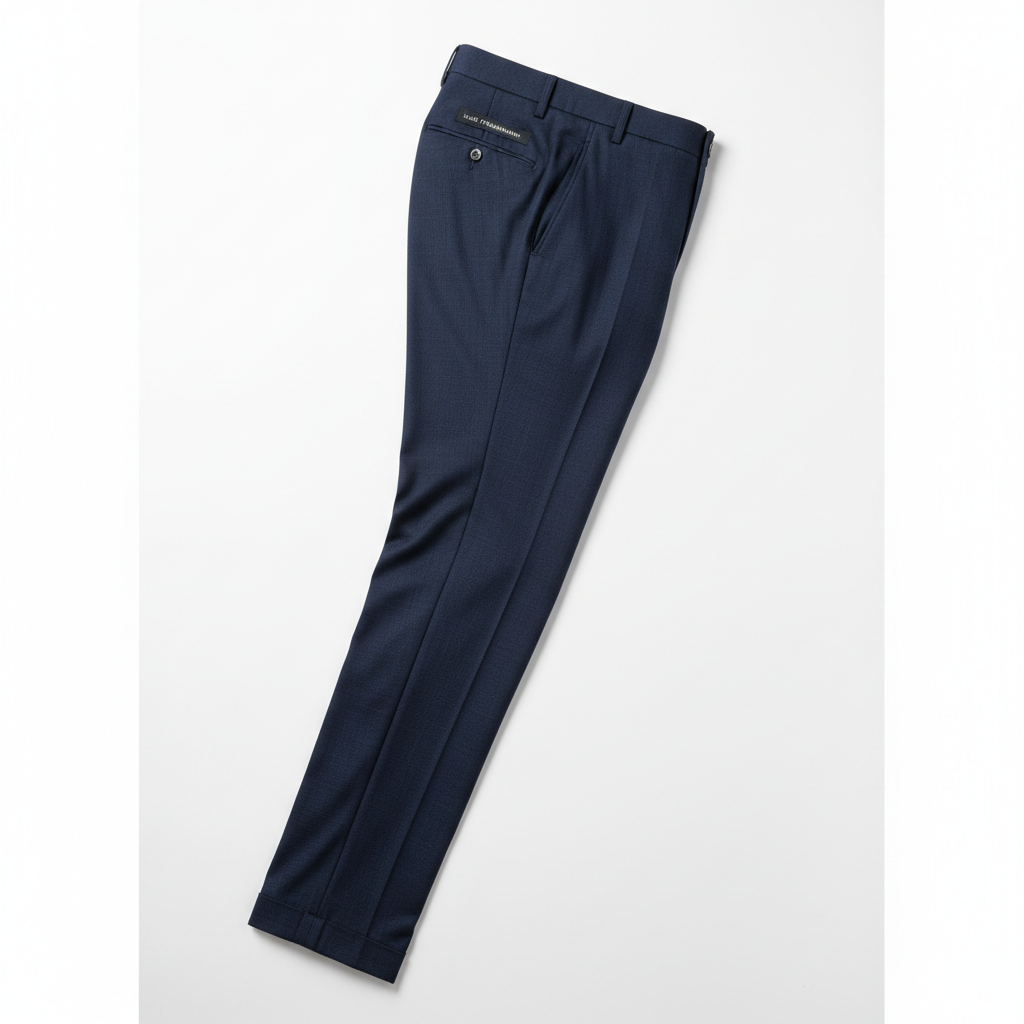 Celero Slim Tailored Trousers – Navy