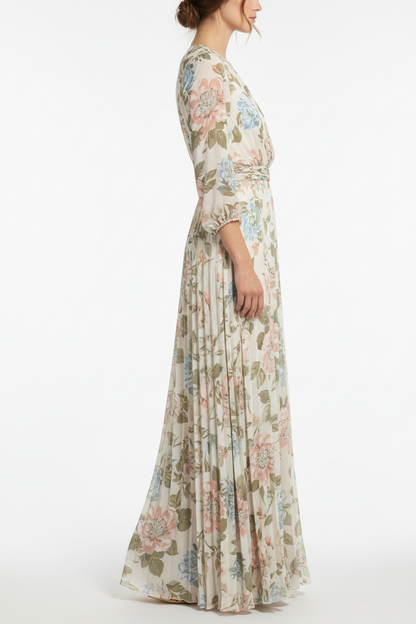 Floral Maxi Dress - Side view