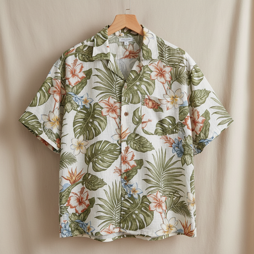 Celero Printed Camp Shirt hanger