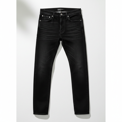 Celero Classic Slim Denim Jeans – Black