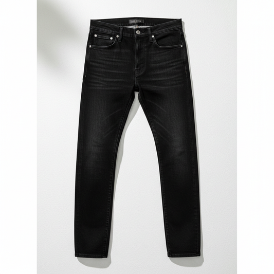 Celero Classic Slim Denim Jeans – Black