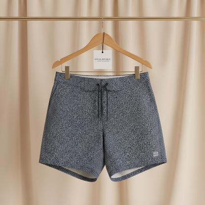 Celero Printed Swim Shorts hanger shot